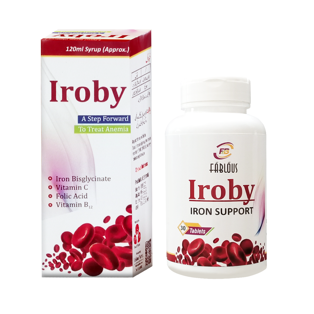 Iroby Tablet and Syrup for Iron Support