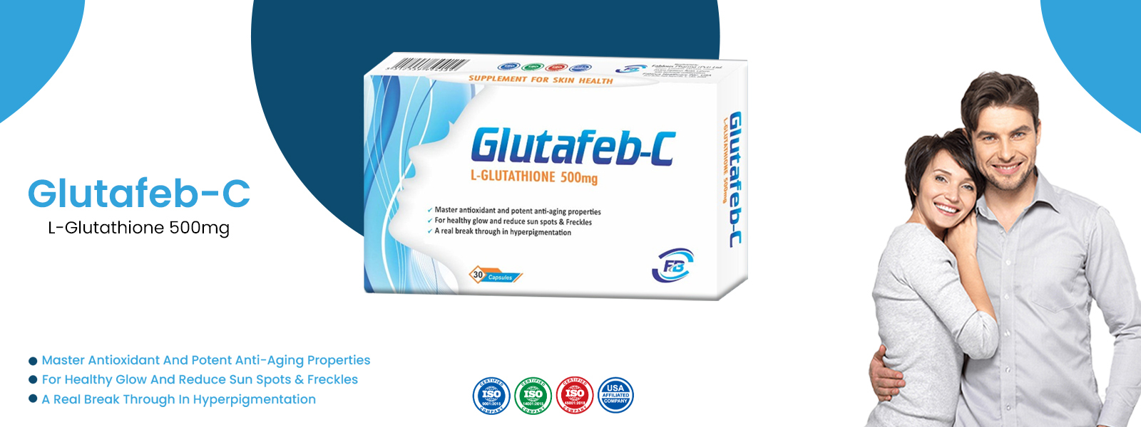 Glutafeb C Supplement for Skin Care