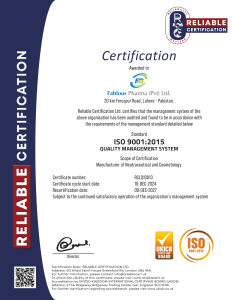 FABLOUS PHARMA (PVT) LTD